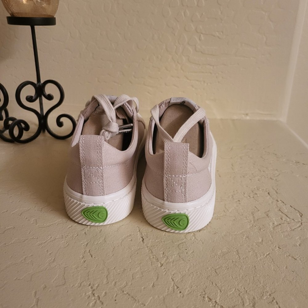 Cariuma x Pantone Sneakers OCA Low Top Beige Canvas Casual UNISEX Sz 6.5 NWT - Picture 7 of 10